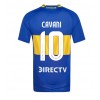 Boca Juniors Edinson Cavani #10 Hjemmedrakt 2024-25 Kortermet